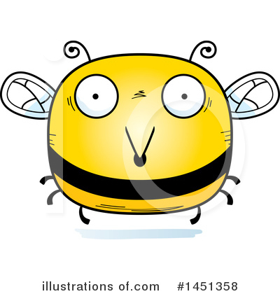Royalty-Free (RF) Bee Clipart Illustration by Cory Thoman - Stock Sample #1451358