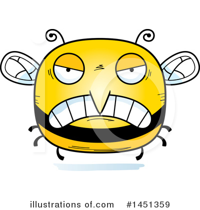 Royalty-Free (RF) Bee Clipart Illustration by Cory Thoman - Stock Sample #1451359