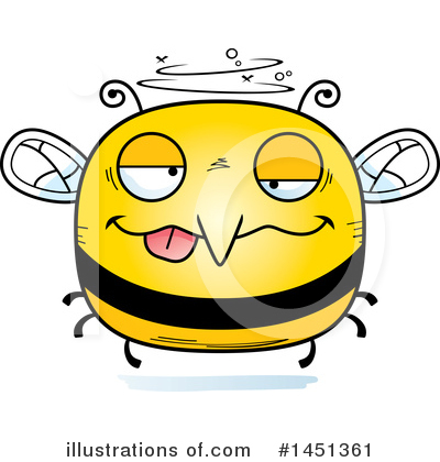 Royalty-Free (RF) Bee Clipart Illustration by Cory Thoman - Stock Sample #1451361