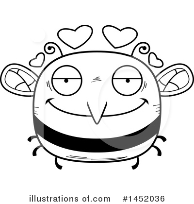 Royalty-Free (RF) Bee Clipart Illustration by Cory Thoman - Stock Sample #1452036
