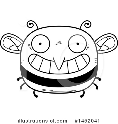 Royalty-Free (RF) Bee Clipart Illustration by Cory Thoman - Stock Sample #1452041