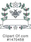 Bee Clipart #1470458 by patrimonio
