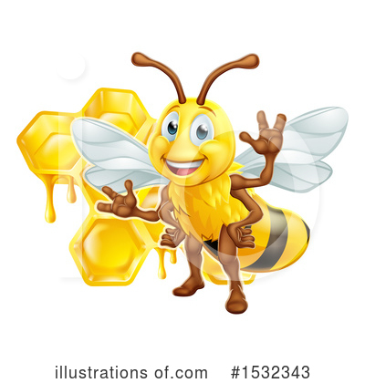 Honeycomb Clipart #1532343 by AtStockIllustration