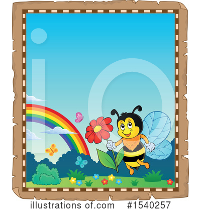 Bee Clipart #1540257 by visekart