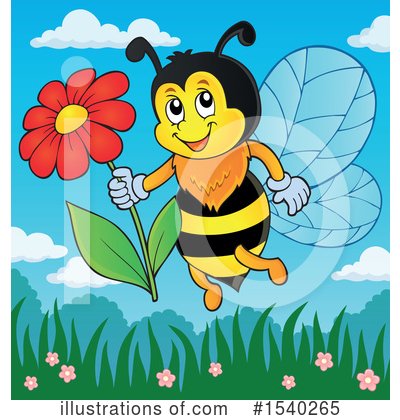 Bees Clipart #1540265 by visekart