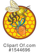 Bee Clipart #1544696 by patrimonio