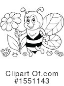Bee Clipart #1551143 by visekart