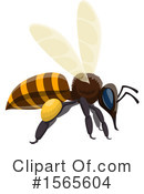 Bee Clipart #1565604 by Vector Tradition SM