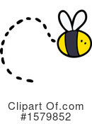 Bee Clipart #1579852 by lineartestpilot