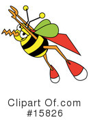 Bee Clipart #15826 by Andy Nortnik