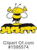 Bee Clipart #1595574 by Johnny Sajem