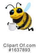 Bee Clipart #1637893 by Steve Young