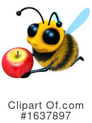 Bee Clipart #1637897 by Steve Young
