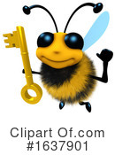 Bee Clipart #1637901 by Steve Young