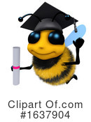 Bee Clipart #1637904 by Steve Young