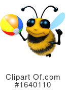 Bee Clipart #1640110 by Steve Young