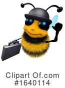 Bee Clipart #1640114 by Steve Young