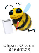 Bee Clipart #1640326 by Steve Young