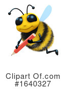 Bee Clipart #1640327 by Steve Young