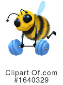 Bee Clipart #1640329 by Steve Young