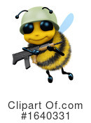 Bee Clipart #1640331 by Steve Young