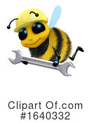 Bee Clipart #1640332 by Steve Young