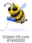 Bee Clipart #1640333 by Steve Young