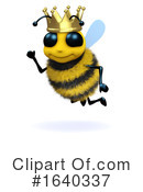 Bee Clipart #1640337 by Steve Young