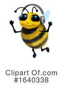 Bee Clipart #1640338 by Steve Young