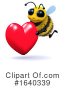 Bee Clipart #1640339 by Steve Young