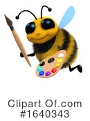 Bee Clipart #1640343 by Steve Young