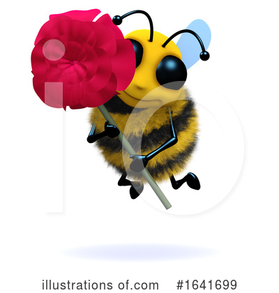 Royalty-Free (RF) Bee Clipart Illustration by Steve Young - Stock Sample #1641699