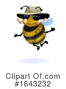 Bee Clipart #1643232 by Steve Young
