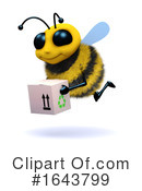 Bee Clipart #1643799 by Steve Young
