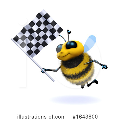 Bee Clipart #1643800 by Steve Young