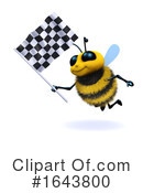Bee Clipart #1643800 by Steve Young