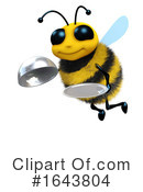 Bee Clipart #1643804 by Steve Young