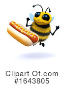 Bee Clipart #1643805 by Steve Young