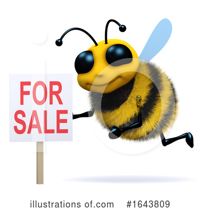 Bee Clipart #1643809 by Steve Young