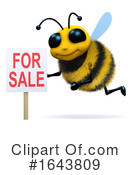 Bee Clipart #1643809 by Steve Young