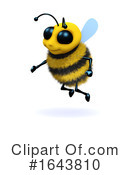 Bee Clipart #1643810 by Steve Young