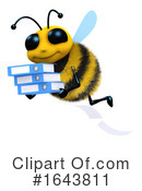 Bee Clipart #1643811 by Steve Young
