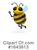 Bee Clipart #1643813 by Steve Young