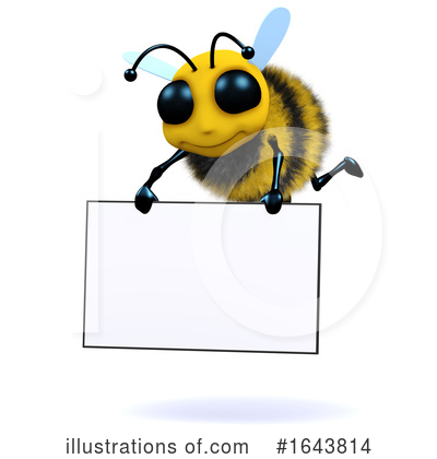 Bee Clipart #1643814 by Steve Young