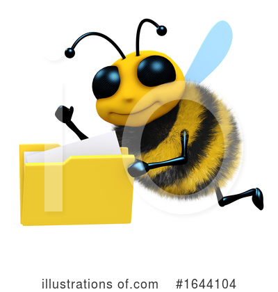 Bee Clipart #1644104 by Steve Young