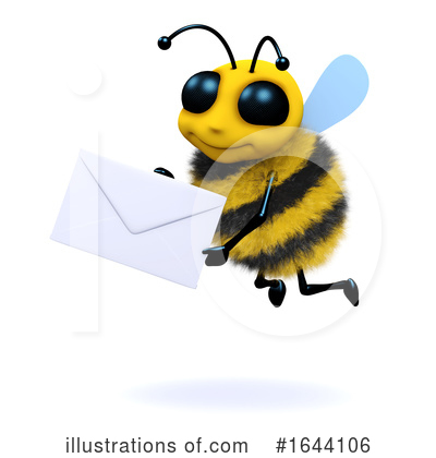 Bee Clipart #1644106 by Steve Young
