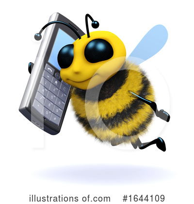 Bee Clipart #1644109 by Steve Young