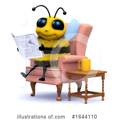 Bee Clipart #1644110 by Steve Young