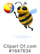 Bee Clipart #1647634 by Steve Young
