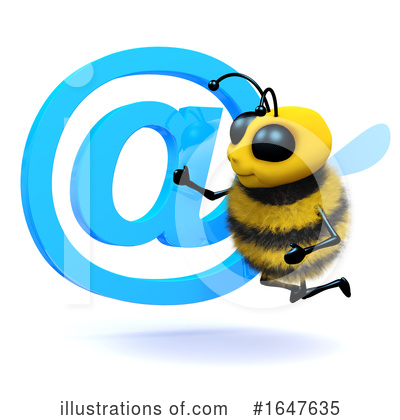 Bee Clipart #1647635 by Steve Young